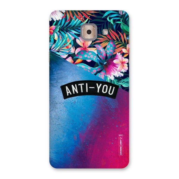 Anti You Back Case for Galaxy J7 Max