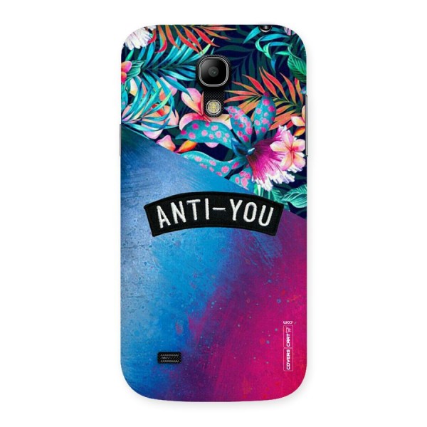 Anti You Back Case for Galaxy S4 Mini