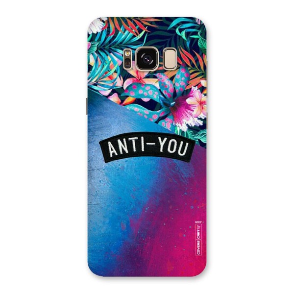 Anti You Back Case for Galaxy S8