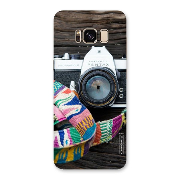 Antique Camera Back Case for Galaxy S8