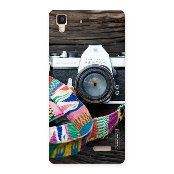 Antique Camera Back Case for Oppo R7