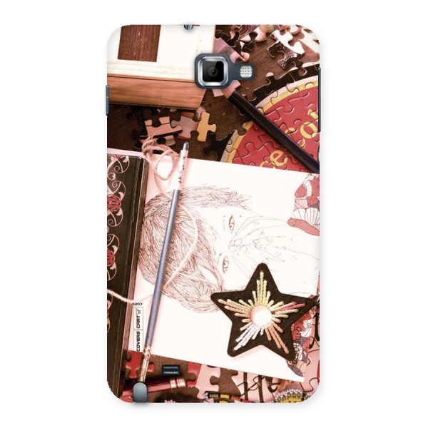 Artistic Messy Back Case for Galaxy Note