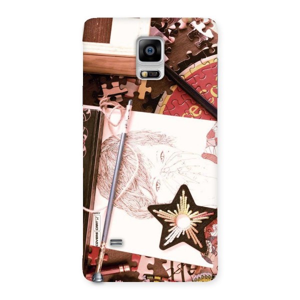 Artistic Messy Back Case for Galaxy Note 4