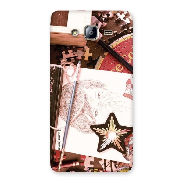 Artistic Messy Back Case for Galaxy On5