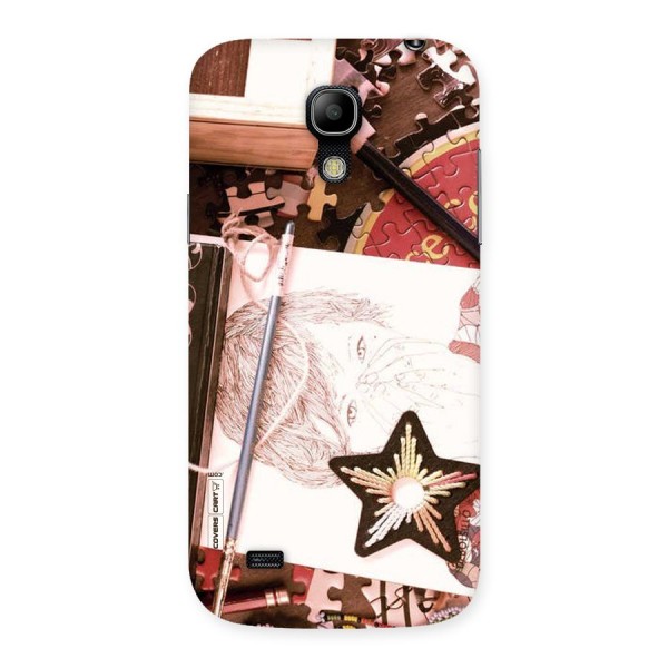 Artistic Messy Back Case for Galaxy S4 Mini