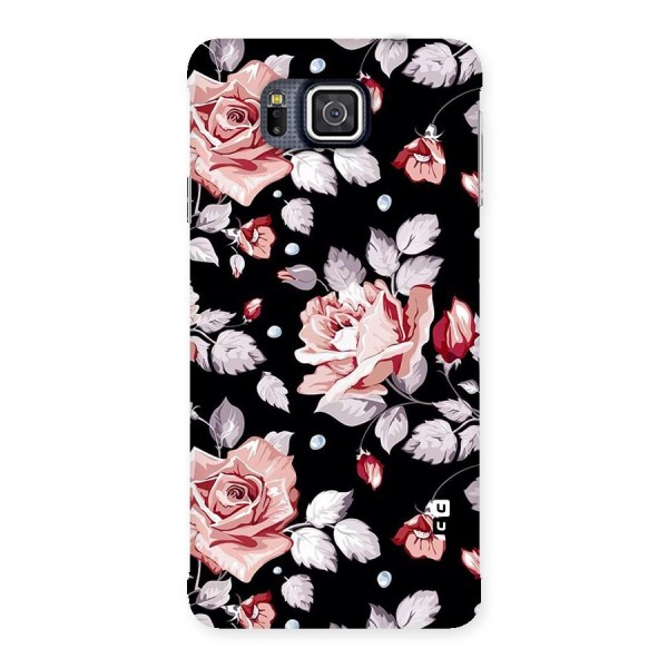 Artsy Floral Back Case for Galaxy Alpha