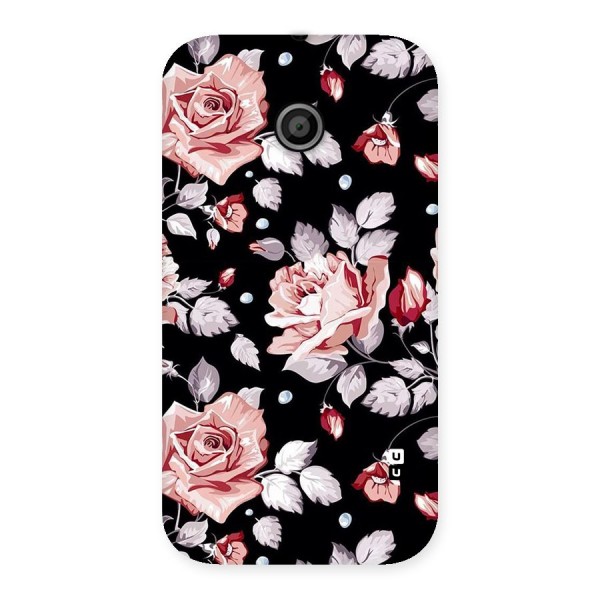 Artsy Floral Back Case for Moto E