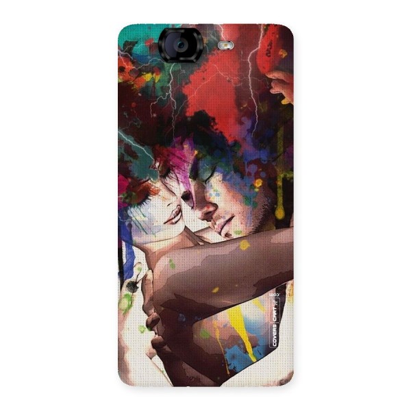 Artsy Romance Back Case for Canvas Knight A350