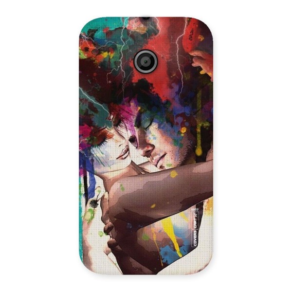 Artsy Romance Back Case for Moto E