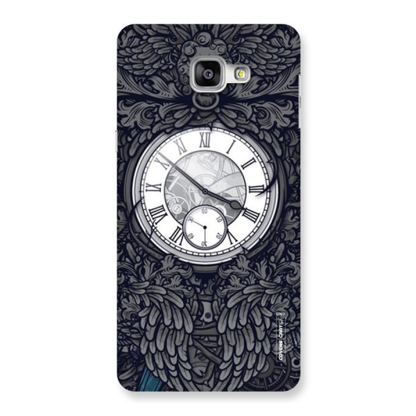 Artsy Wall Clock Back Case for Galaxy A9