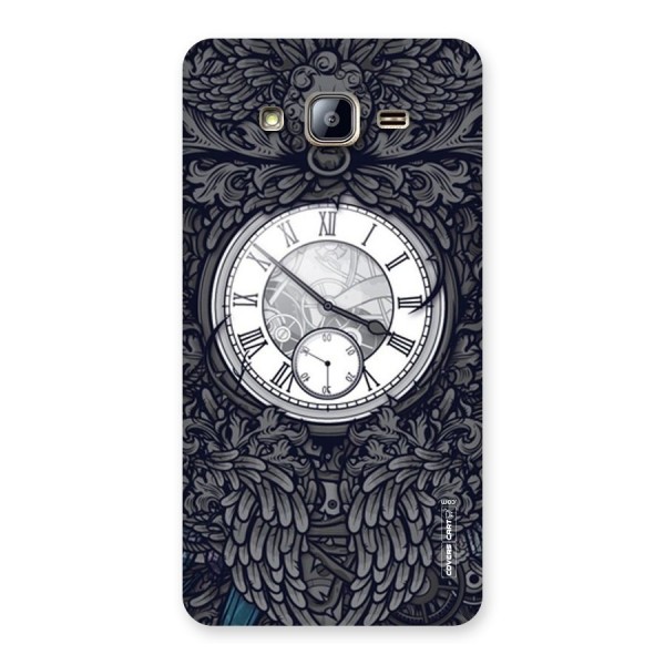 Artsy Wall Clock Back Case for Galaxy On5