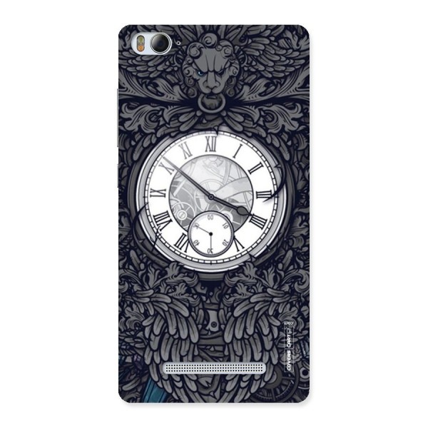 Artsy Wall Clock Back Case for Xiaomi Mi4i