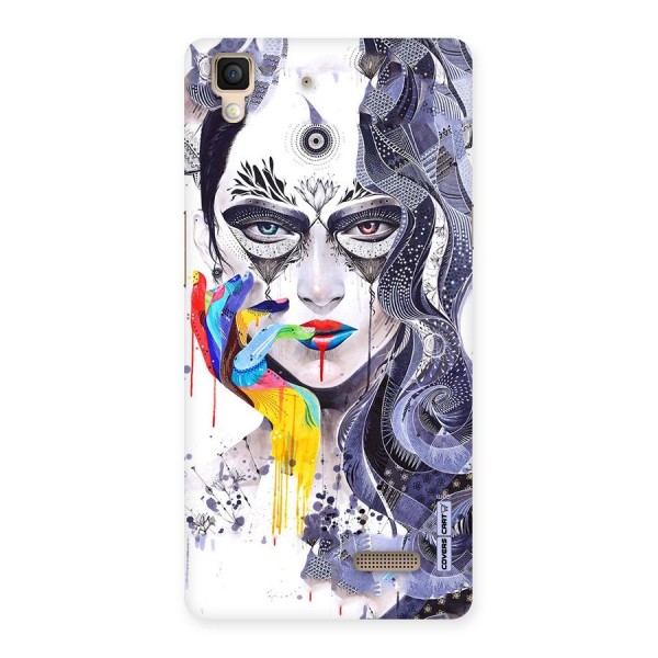 Astonishing Artwork Back Case for Oppo R7