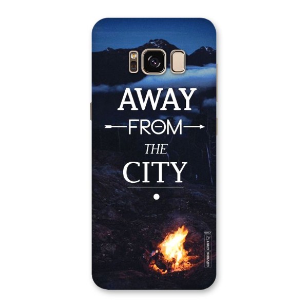 Away From City Back Case for Galaxy S8