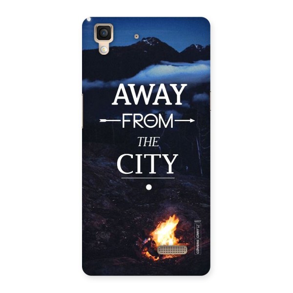 Away From City Back Case for Oppo R7