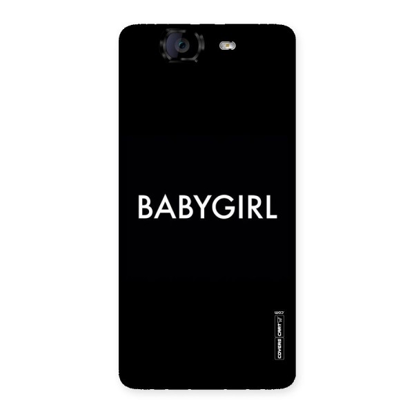 Baby Girl Back Case for Canvas Knight A350