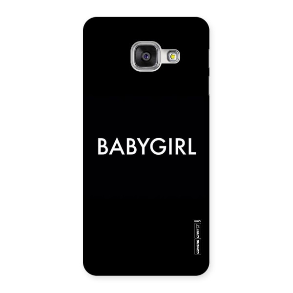 Baby Girl Back Case for Galaxy A3 2016