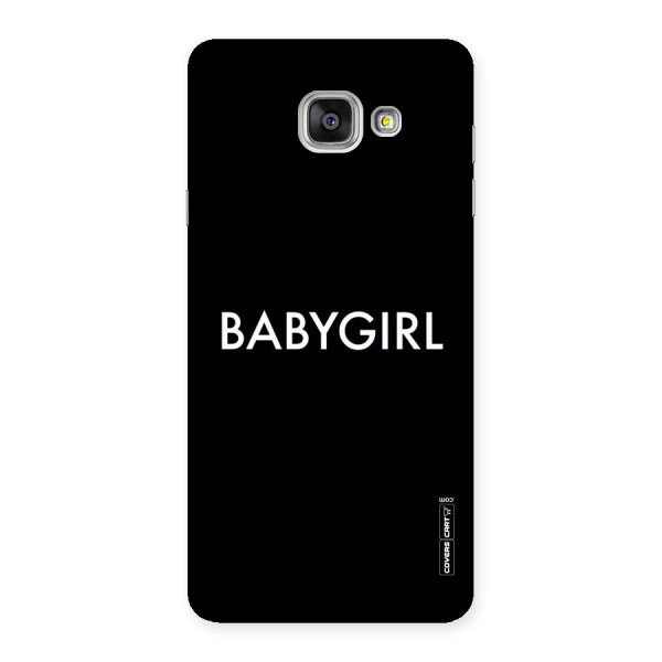 Baby Girl Back Case for Galaxy A7 2016