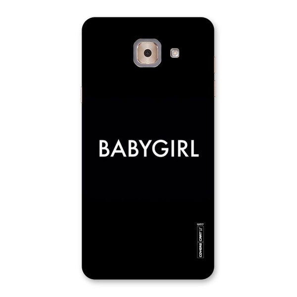 Baby Girl Back Case for Galaxy J7 Max