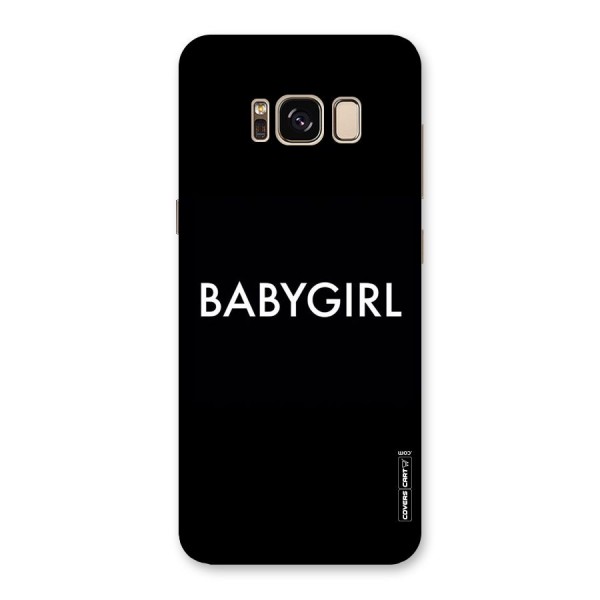 Baby Girl Back Case for Galaxy S8