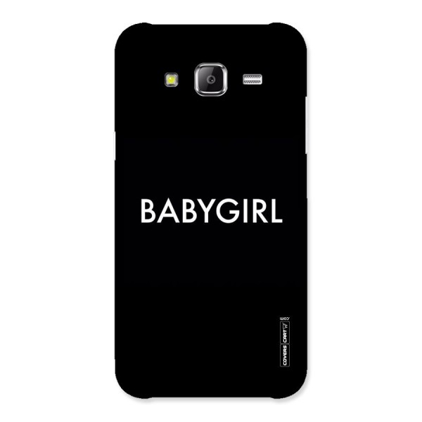 Baby Girl Back Case for Samsung Galaxy J5