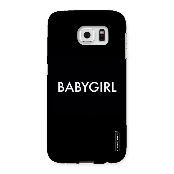 Baby Girl Back Case for Samsung Galaxy S6