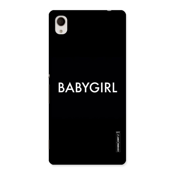 Baby Girl Back Case for Sony Xperia M4