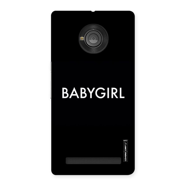 Baby Girl Back Case for Yu Yuphoria