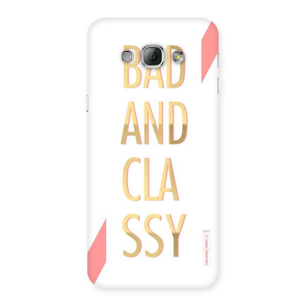 Bad And Classy Back Case for Galaxy A8