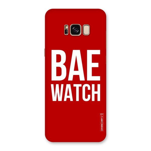 Bae Watch Back Case for Galaxy S8 Plus