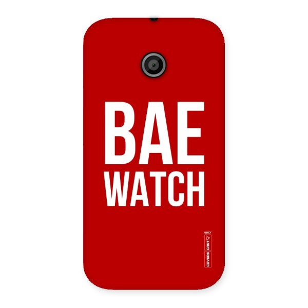 Bae Watch Back Case for Moto E