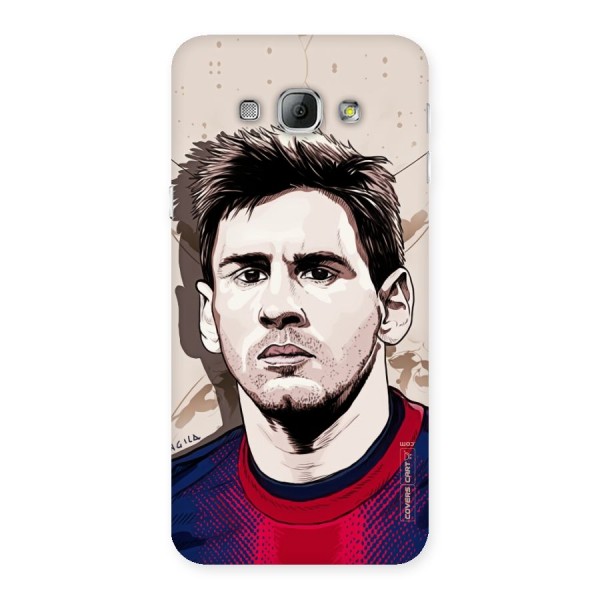 Barca King Messi Back Case for Galaxy A8