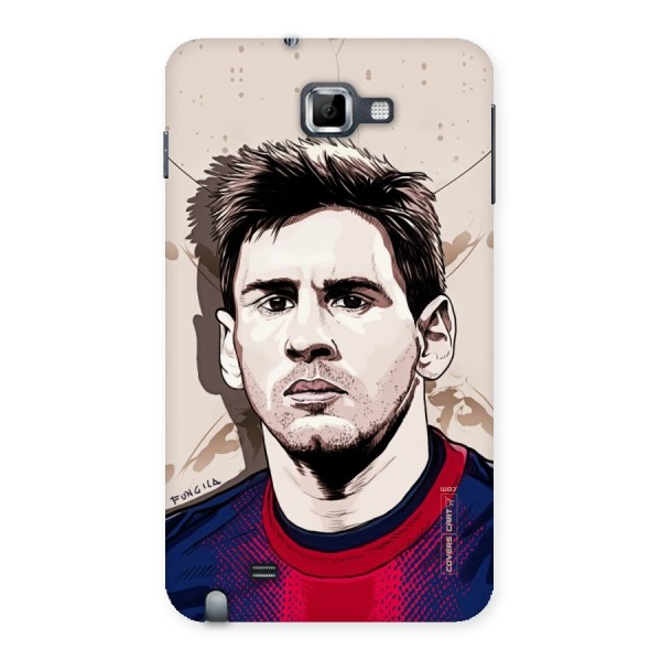 Barca King Messi Back Case for Galaxy Note