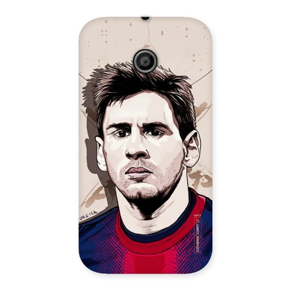 Barca King Messi Back Case for Moto E