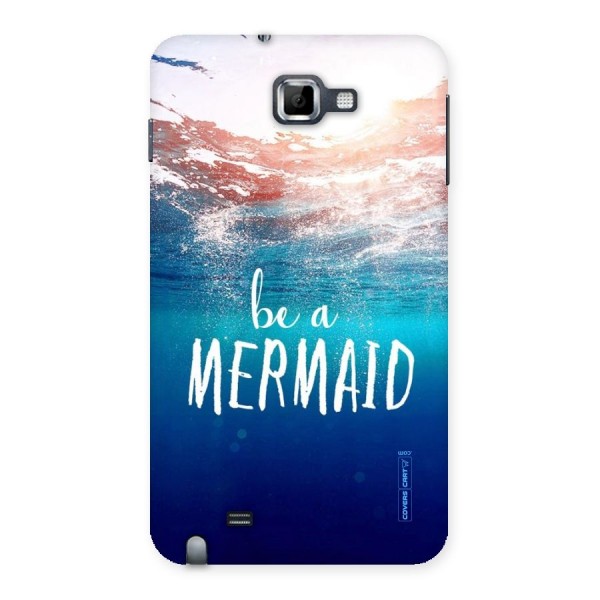 Be A Mermaid Back Case for Galaxy Note