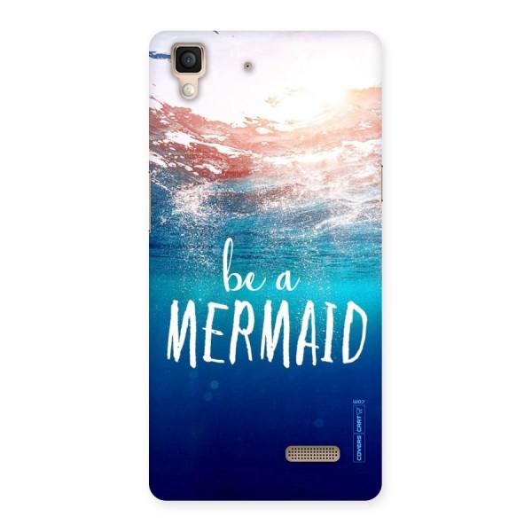 Be A Mermaid Back Case for Oppo R7