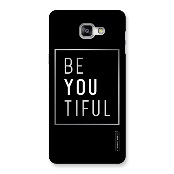 Be You Beautiful Back Case for Galaxy A9