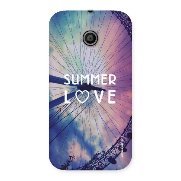 Beach Dreams Back Case for Moto E