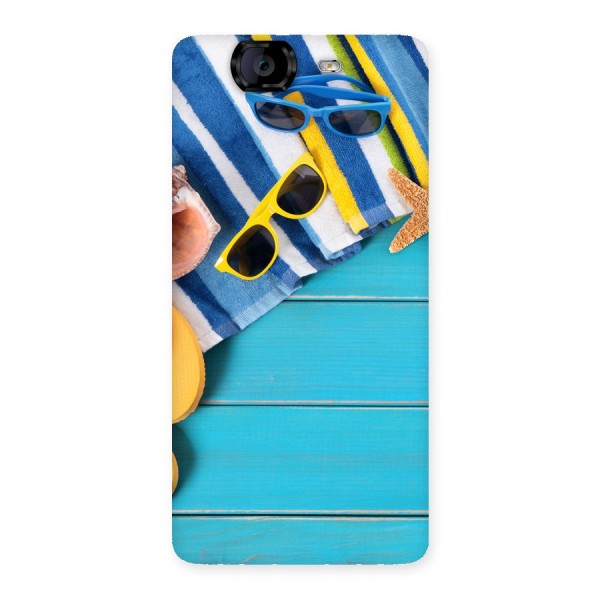 Beach Ready Back Case for Canvas Knight A350