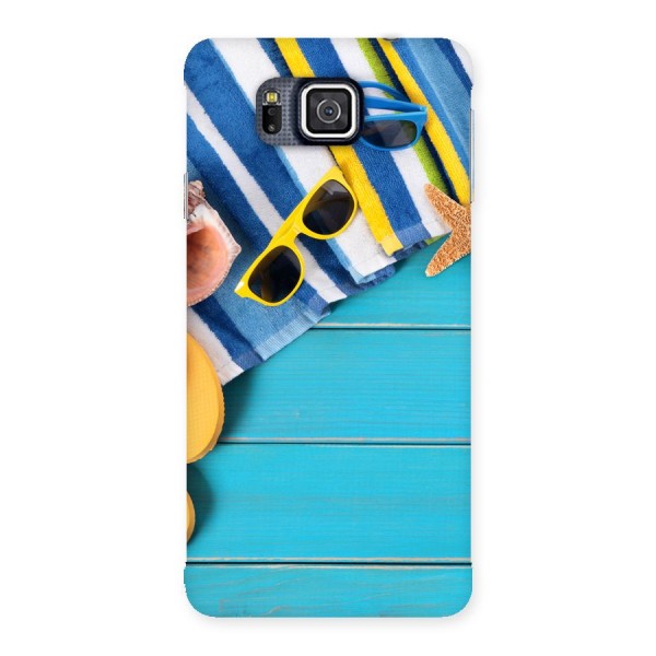 Beach Ready Back Case for Galaxy Alpha