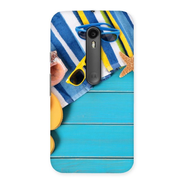 Beach Ready Back Case for Moto G3