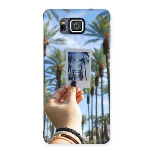 Beach Trees Back Case for Galaxy Alpha