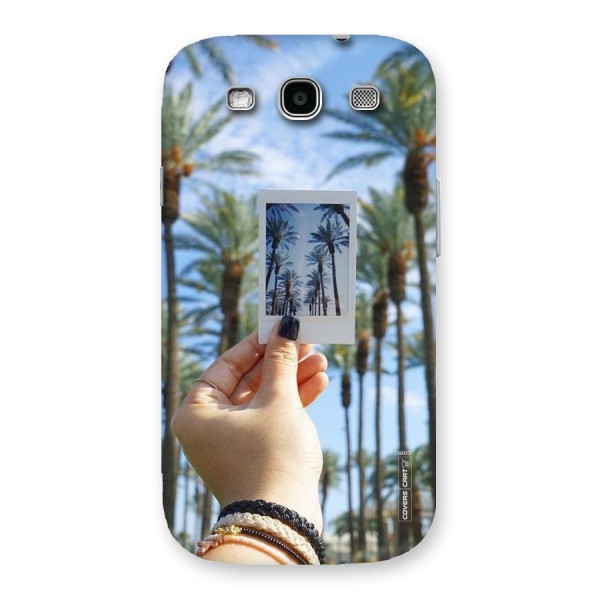 Beach Trees Back Case for Galaxy S3 Neo