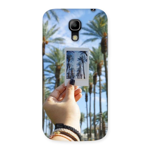 Beach Trees Back Case for Galaxy S4 Mini