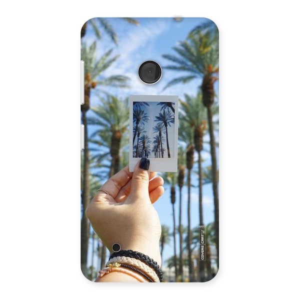 Beach Trees Back Case for Lumia 530