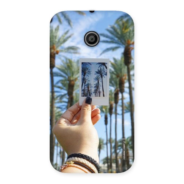 Beach Trees Back Case for Moto E