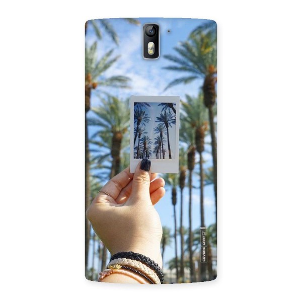 Beach Trees Back Case for One Plus One