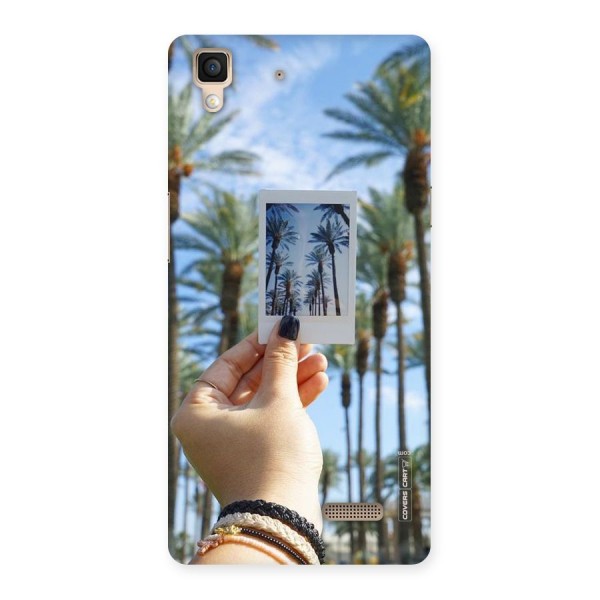 Beach Trees Back Case for Oppo R7