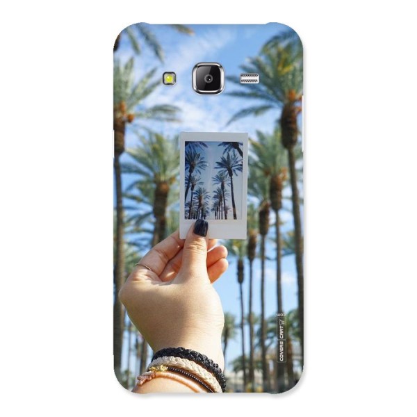 Beach Trees Back Case for Samsung Galaxy J5