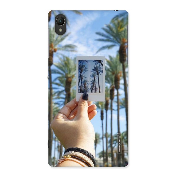 Beach Trees Back Case for Sony Xperia Z1